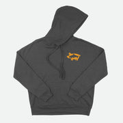 Brown Trout Pig Hoodie