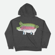 Rainbow Trout Pig Hoodie