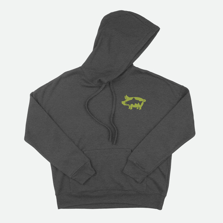 Rainbow Trout Pig Hoodie