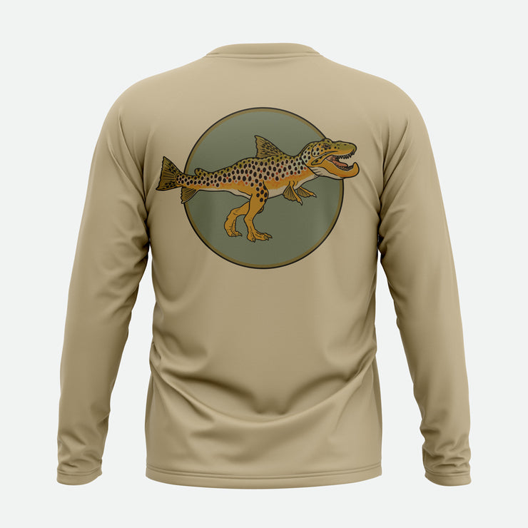 Troutasaurus Rex Solar Shirt