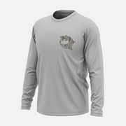 Front of the Meat Eater Brown Trout Solar Shirt