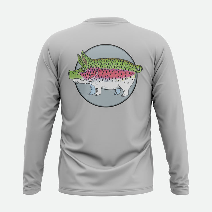 Pig Rainbow Trout Solar Shirt