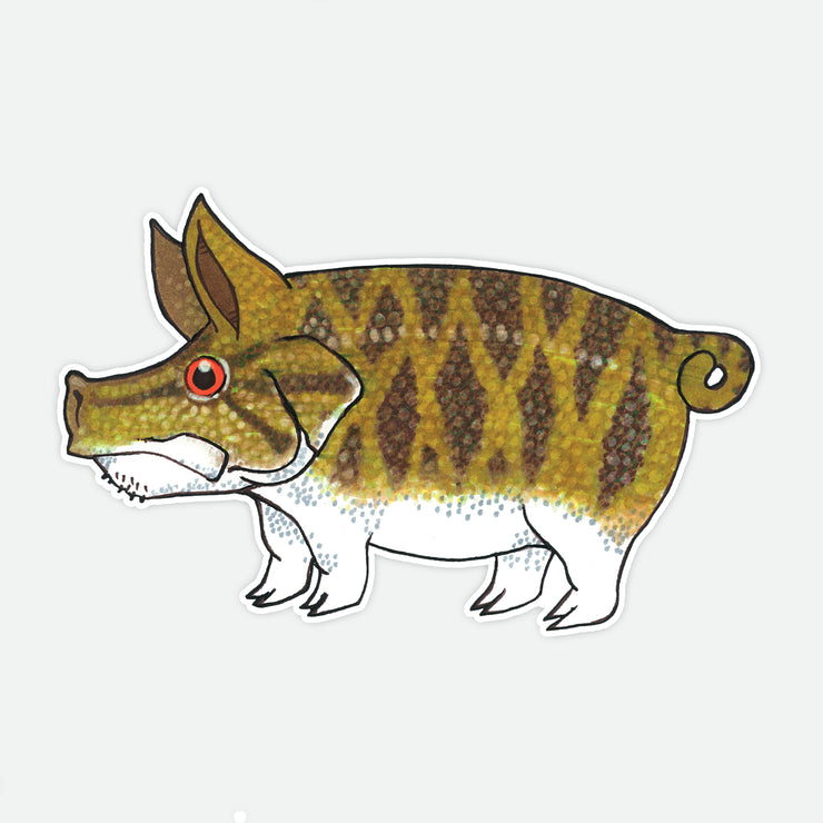 Smallmouth Pig Decal
