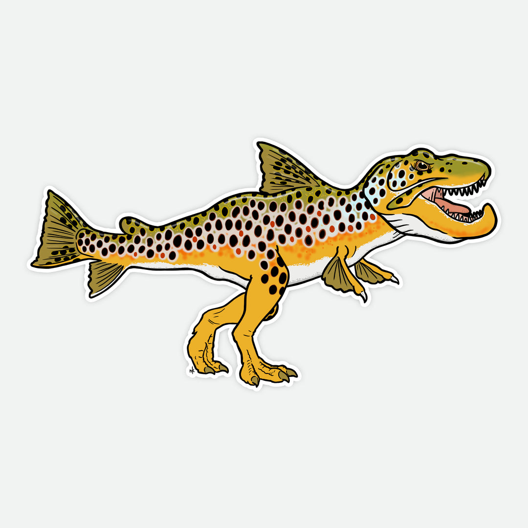 Troutasaurus Rex Decal | Remedy Provisions, image size:1080x1080